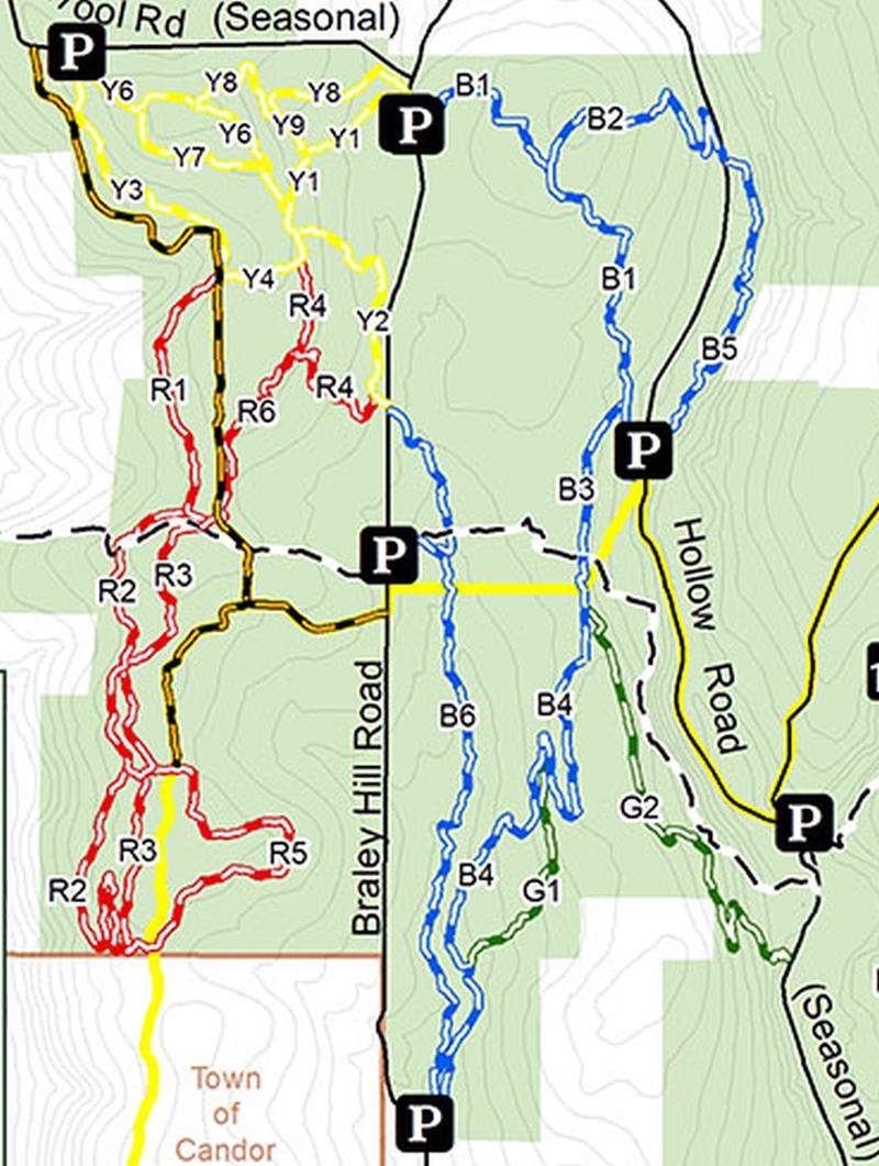 bike trail maps